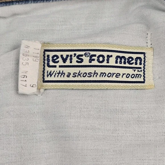 Vintage Levi's Orange Tab Jeans 1983 USA 34x29 Lightweight Denim Men - Picture 6 of 12
